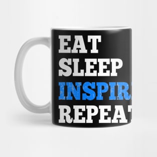 Eat Sleep Inspire Repeat - Hoodie for RPG Roleplaying Gamers Mug